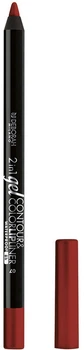 Олівець для губ Deborah 2in1 Gel Control&Color 07 True Red 1.3 г (8009518365399)