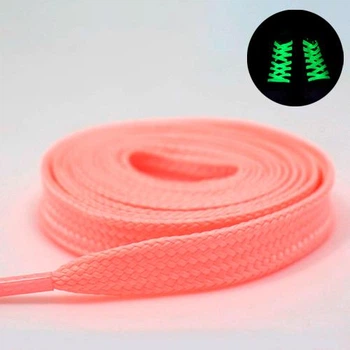 Светящиеся шнурки Glow Shoelace розовые