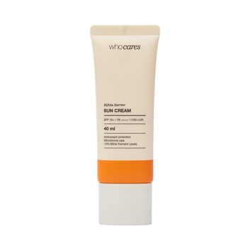 Солнцезащитный крем с антиоксидантами WHOCARES Bifida Barrier Sun Cream 40 мл