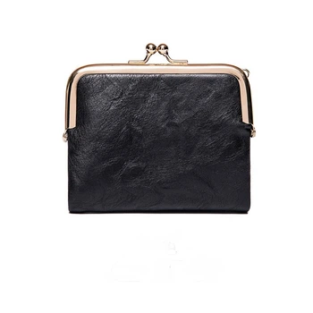 Кошелек женский Nana Italian Bags 12x2x10 см черный (id_826)