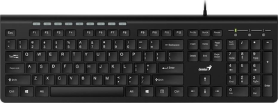Клавіатура дротова Genesis Slimstar 230 USB Black (31310010400)