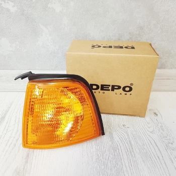 Указатель поворота левый Depo Ауди 80 B3-B4 1986-1995 желтый 441-1505L-UE-Y