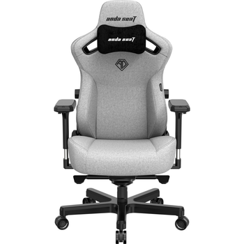 Кресло игровое Anda Seat Kaiser 3 Grey Fabric Size XL (AD12YDC-XL-01-G-PV/F)