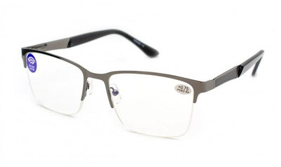 Окуляри Verse 23107-C2 Blue blocker Антиблік ,Готові окуляри для читання ,металеві окуляри для зору ,окуляри з діоптріями ,окуляри +1.25