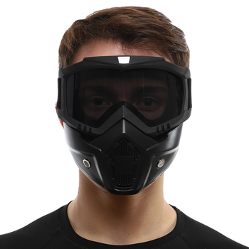 Захисна маска-трансформер Sport Сross M-8583 чорна