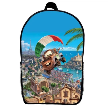 Рюкзак Тачки Маквин (School Gear bag Cars 06) черный, 39 х 27 х 14 см