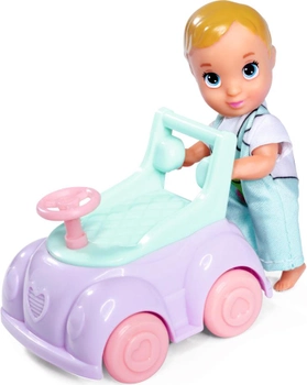 Ляльковий набір Simba Штеффі з малюком на машинці (SBA105733585)