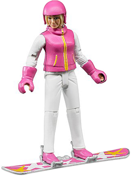 Zabawka Bruder figurka snowboardzisty (BRD60420)