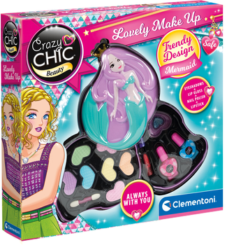 Zestaw kosmetyków dla dzieci Clementoni Crazy Chic Lovely Make Up Mermaid (CLM18642)