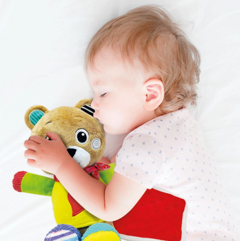 Miękka zabawka Clementoni Baby Bear Bob do spania (CLM17761)