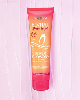 Krem do włosów L'Oreal Paris Elvital Dream Length Super Blowdry Cream 150 ml (AA225600)