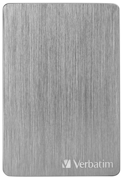 Жорсткий диск Verbatim Store n Go Alu Slim 2ТБ 2.5" USB 3.2 Сірий (0023942536659)