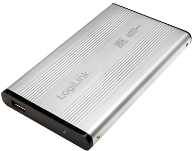 Зовнішня кишеня Logilink 2.5 SATA HDD USB 2.0 Silver (UA0041A)