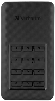 SSD диск Verbatim Store ‘n’ Go Portable 256GB USB 3.0 Type-C Black