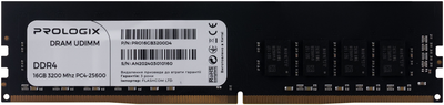Оперативна пам'ять Prologix DDR4-3200 16384 MB PC4-25600 (PRO16GB3200D4)
