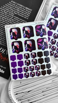 Пленки для педикюра RichColor Nail Wraps № 01
