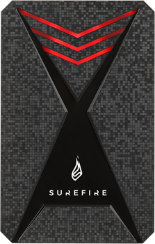 SSD диск SureFire Gaming Bunker 512GB USB 3.2 Gen 1 Black