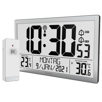 Годинник настінний Technoline WS8113 Silver, WS8113