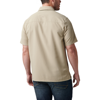 Рубашка тактическая 5.11 Tactical Marksman Utility Short Sleeve Shirt S Khaki