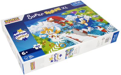 Puzzle Trefl Wesoły Sonic 160 elementów (5900511500387)