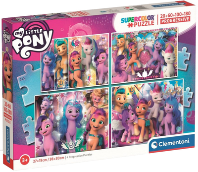 Puzzle Clementoni My little Pony 4 w 1 (8005125214136)