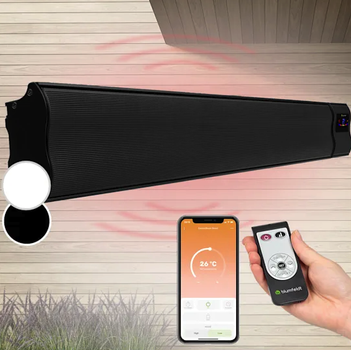 Инфракрасный обогреватель Blumfeldt Cosmic Beam Smart 30, 3000 Вт, 5 м, 5–45°C