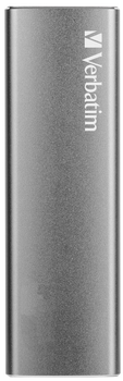 SSD диск Verbatim VX500 480GB USB-C 3.1 Gen 2 Grey