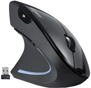 Mysz bezprzewodowa Perixx PERIMICE-713L Wireless Czarna (4049571001630)