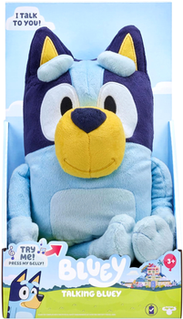 Maskotka Bluey Talking plush Bluey 31 cm (0630996176290)