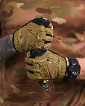 Перчатки тактические беспалые Mechanix Gloves Coyote XL