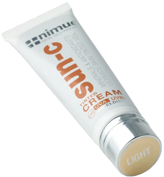 Крем Nimue Sun-C Tinted SPF 40 moisturiser Light 60 мл (6009693493292)