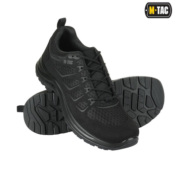Тактичні сітчасті кросівки M-Tac Iva Black чорні 40