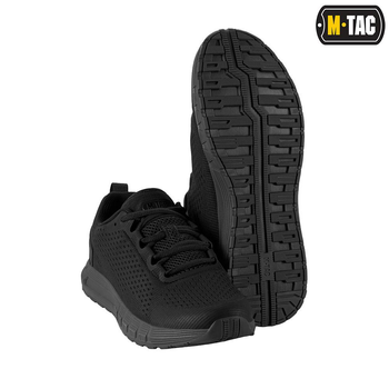 Тактичні сітчасті кросівки M-Tac Summer Pro Black чорні 39