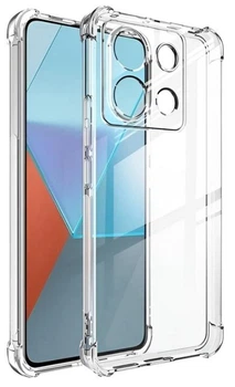 Чехол WXD на Poco X6 (5G) / чехол для смартфона с усиленными углами / (прозрачный)