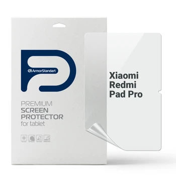 Гидрогелевая пленка на планшет ArmorStandart Xiaomi Redmi Pad Pro / Poco Pad с защитой от ударов и царапин прозрачная (ARM77458)