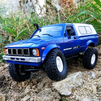 Машинка на радиоуправлении BauTech WPL C24 RTR 1/16 Синий (1014-183-00)