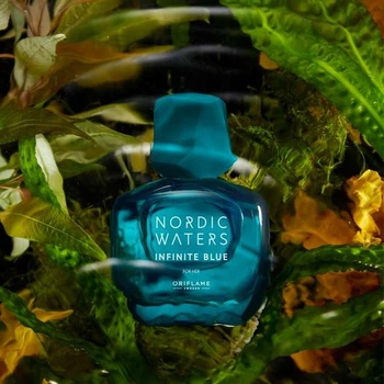 Жіноча парфумована вода Oriflame Nordic Waters Infinite Blue [Нордік Уотерс Інфініт Блю], 50мл