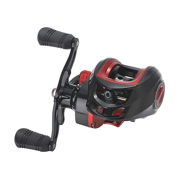 Катушка мультипликаторная Yumoshi AM 200 Black-Red Right рыболовная