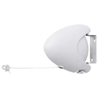 Сушилка настенная Casa Si Casa Line 15m White влагостойкая с системой втягивания и креплением максимальная на