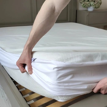 Наматрасник водонепроницаемый LA MODNO AQUASTOP COTTON PREMIUM 160х200х30