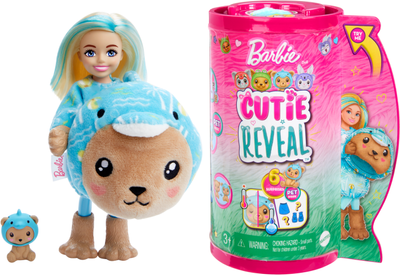  Лялька Barbie Cutie Reveal Costume-themed Series Chelsea Small Doll Teddy Bear As Dolphin (HRK30)