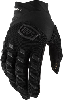Моторукавички 100% Airmatic, S, Чорний (2837846)