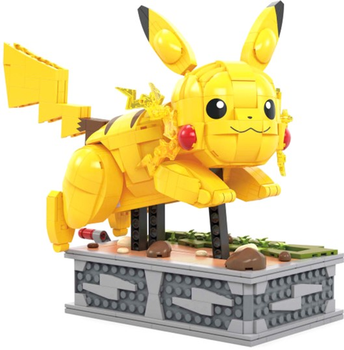 Klocki konstrukcyjne Mattel Pokemon Motion Pikachu 1095 elementów (0194735048090)