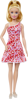 Лялька Barbie Fashionistas Doll #205 With Blond Ponytail And Floral Dress (HJT02)