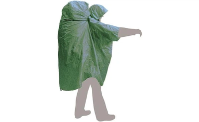 Накидка для рюкзака Terra Incognita PonchoBag зелена S/M