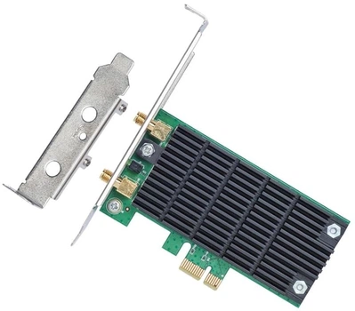 Wi-Fi адаптер TP-Link Archer T4E PCI Express, AC1200, Beamforming, 2 зовнішні антени, радіатор(DL_711836B569B9)