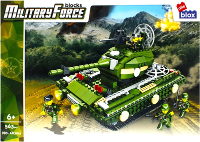 Конструктор Alleblox Military Force Танк 563 деталі (5908275197980)