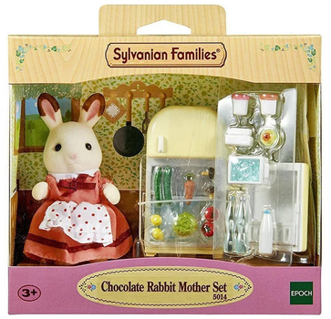 Набір Sylvanian Families Шоколадний Кролик-мама біля холодильника (SLV5014)