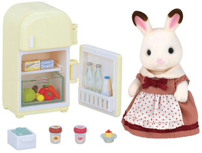 Набір Sylvanian Families Шоколадний Кролик-мама біля холодильника (SLV5014)