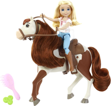 Лялька з аксесуарами Mattel Spirit Abigail and Horse 17.5 см (0194735036820)